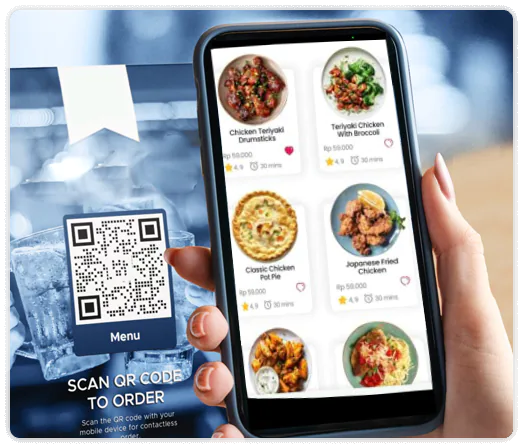 QR code ordering